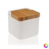 Zoutvaatje met deksel (11,5 x 11,5 x 11,5 cm) - thumbnail