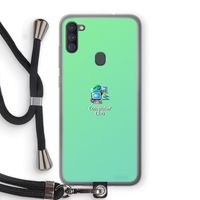 Win98: Samsung Galaxy A11 Transparant Hoesje met koord