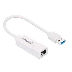 Manhattan Gigabit Ethernet Adapter Netwerkadapter 1 GBit/s USB-A 3.2 Gen 1