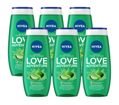 Nivea Love Aloë Showergel Voordeelverpakking Nivea Love Aloë Showergel Voordeelverpakking
