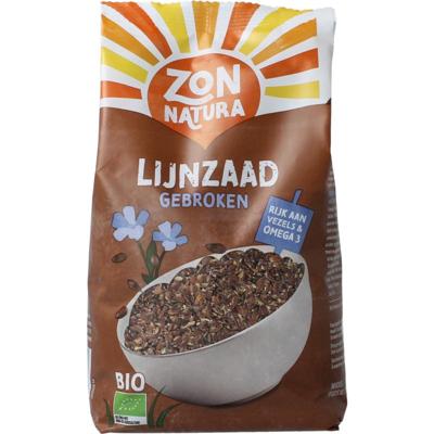 Zonnatura Lijnzaad gebroken bio