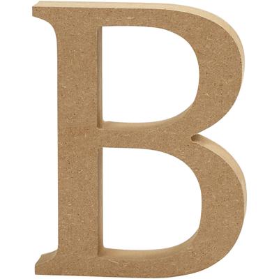 Creativ Company Letter, b, h: 8 cm, dikte 1,5 cm, 1 stuk