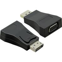 Value 12.99.3156 Adapter [1x DisplayPort stekker - 1x VGA-bus] Zwart