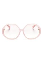 Linda Farrow lunettes de soleil géométrique Paloma - Rose - thumbnail