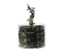 Lametta guirl. pvc d3l700 cm dengroen kerst - Decoris