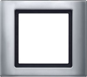 Merten Aquadesign afdekraam 1-voudig aluminium MTN400160