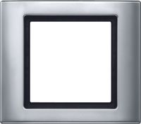 Merten Aquadesign afdekraam 1-voudig aluminium MTN400160