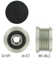 Dynamovrijloop SKF, u.a. für Fiat, Peugeot, Citroën, Iveco