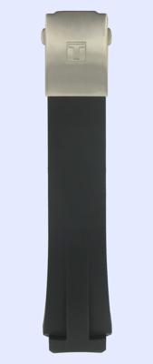 Horlogeband Smartwatch Tissot T0015204728100A Rubber Zwart