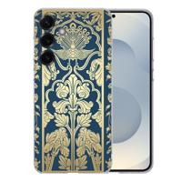 TPU Hoesje Samsung Galaxy S25 Plus - Beige Flowers Backcover