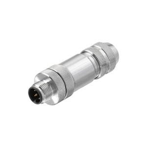 Weidmüller 1021470000 Sensor/actuator connector, niet geassembleerd M12 Aantal polen (sensoren): 3 Stekker, recht 1 stuk(s)