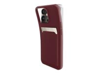 Mobilize Mobilize Rubber Gelly Card Case Samsung Galaxy A25 5G Matt Bordeaux