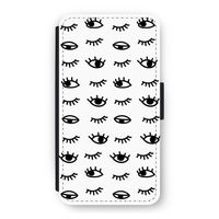 Eye pattern #2: iPhone 11 Pro Flip Hoesje