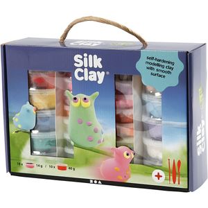 Silk Clay Kleiset 18 x 14 gram 10 x 40 gram 31-delig