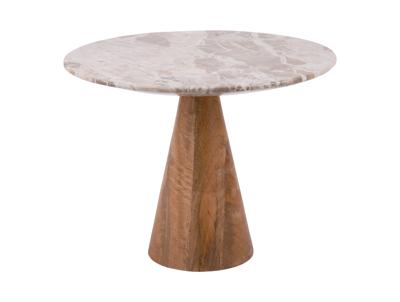 Bijzettafel Force - Bruin - Ø40cm