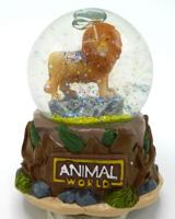 Toi-Toys Animal world sneeuwbol wild dier