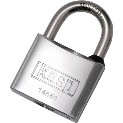 Kasp K14540D Hangslot 40 mm Verschillend sluitend RVS Sleutelslot