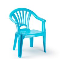 Kinderstoelen lichtblauw kunststof 35 x 28 x 50 cm - thumbnail