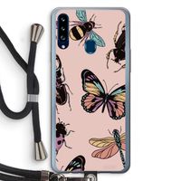 Tiny Bugs: Samsung Galaxy A20s Transparant Hoesje met koord