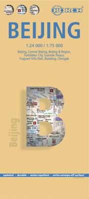 Stadsplattegrond Beijing - Peking | Borch Stadsplattegrond Beijing - Peking | Borch