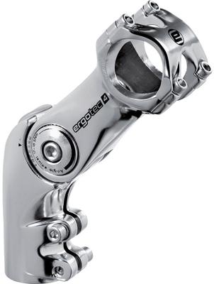Ergotec stuurpen octopus ahead 50 verstelbaar ø28,6 / 110 / 31,8 mm zilver