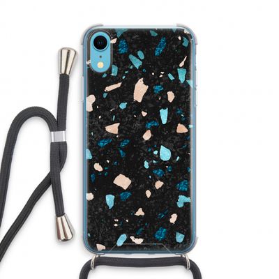 Terrazzo N°11: iPhone XR Transparant Hoesje met koord