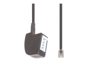 T65  - Telecommunications patch cord TAE F 0,2m T65