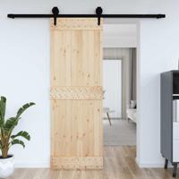 Deur NARVIK 80x210 cm massief grenenhout
