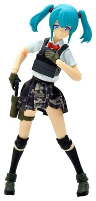 Little Armory Figma Action Figure Armed JK: Variant D2 Code: URBEX 14 cm