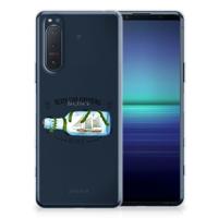 Sony Xperia 5II Telefoonhoesje met Naam Boho Bottle Sony Xperia 5II Telefoonhoesje met Naam Boho Bottle