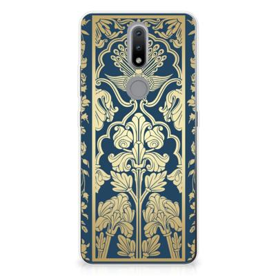 Nokia 2.4 | TPU Case | Beige Flowers