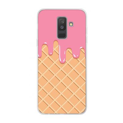 Ice cream: Samsung Galaxy A6 Plus (2018) Transparant Hoesje