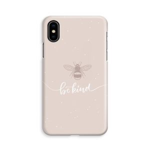 Be(e) kind: iPhone Xs Volledig Geprint Hoesje