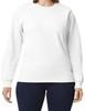 Gildan GSF000 Softstyle® Midweight Fleece Adult Crewneck Sweatshirt - White - 3XL