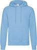 Fruit Of The Loom F421 Classic Hooded Sweat - Sky Blue - XXL