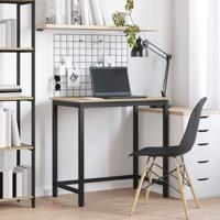 Tafel Sonoma Eiken 100 x 50 x 76,5 cm Engineered hout en staal