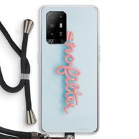 #nofilter: Oppo A94 5G Transparant Hoesje met koord