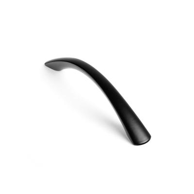 Handvat Rei 589a Mat Zwart Aluminium 4 Stuks (16,5 x 1,7 x 3 cm)