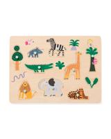 HEMA Inlegpuzzel Hout Safari