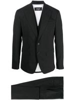 DSQUARED2 pinstripe-pattern three-piece suit - Gris - thumbnail