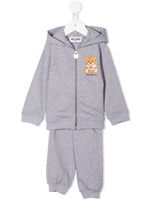 Moschino Kids survêtement à imprimé Teddy Bear - Gris - thumbnail