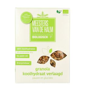 Granola koolhydraat verlaagd bio