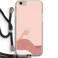 Wine: iPhone 6 / 6S Transparant Hoesje met koord