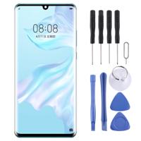 LCD-scherm en digitizer volledige montage met frame voor Huawei P30 (zwart)