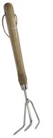 Dutch Garden Handcultivator lang RVS FSC Hout - Talentools