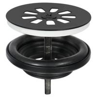 Differnz Differnz afvoerplug voor fontein - mat zwart Differnz Differnz afvoerplug voor fontein - mat zwart
