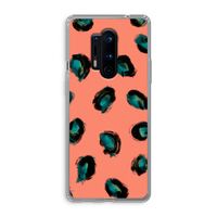 Pink Cheetah: OnePlus 8 Pro Transparant Hoesje