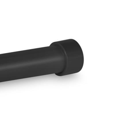 Blinde flens Ø25 mm zwart - per stuk