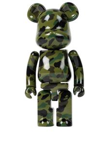 MEDICOM TOY x A BATHING APE® figurine 1st Camo Chogokin Be@rbrick 200% - Vert