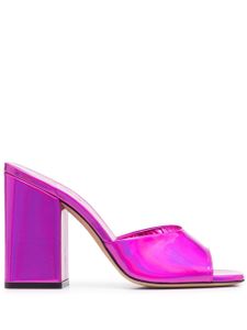 Paris Texas mules Anja 100 mm - Rose